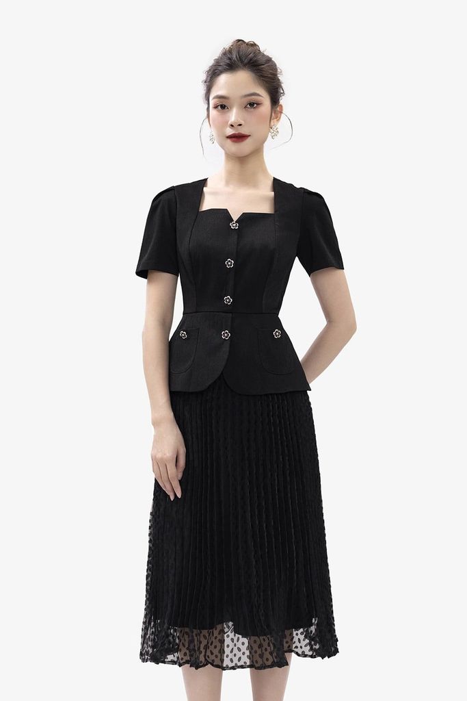 Đầm peplum dự tiệc