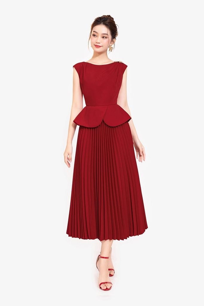 Đầm peplum dự tiệc