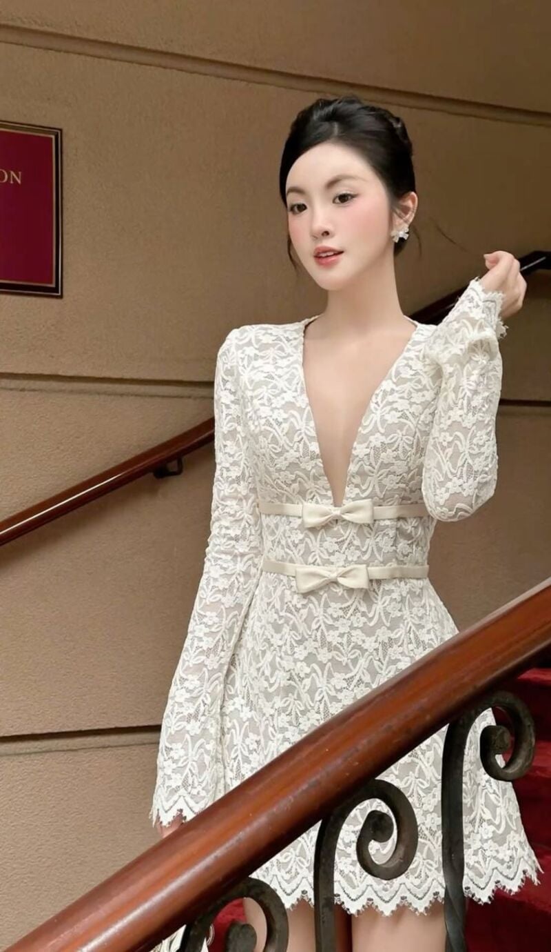 đầm ren Nohu09 link không bị chặn