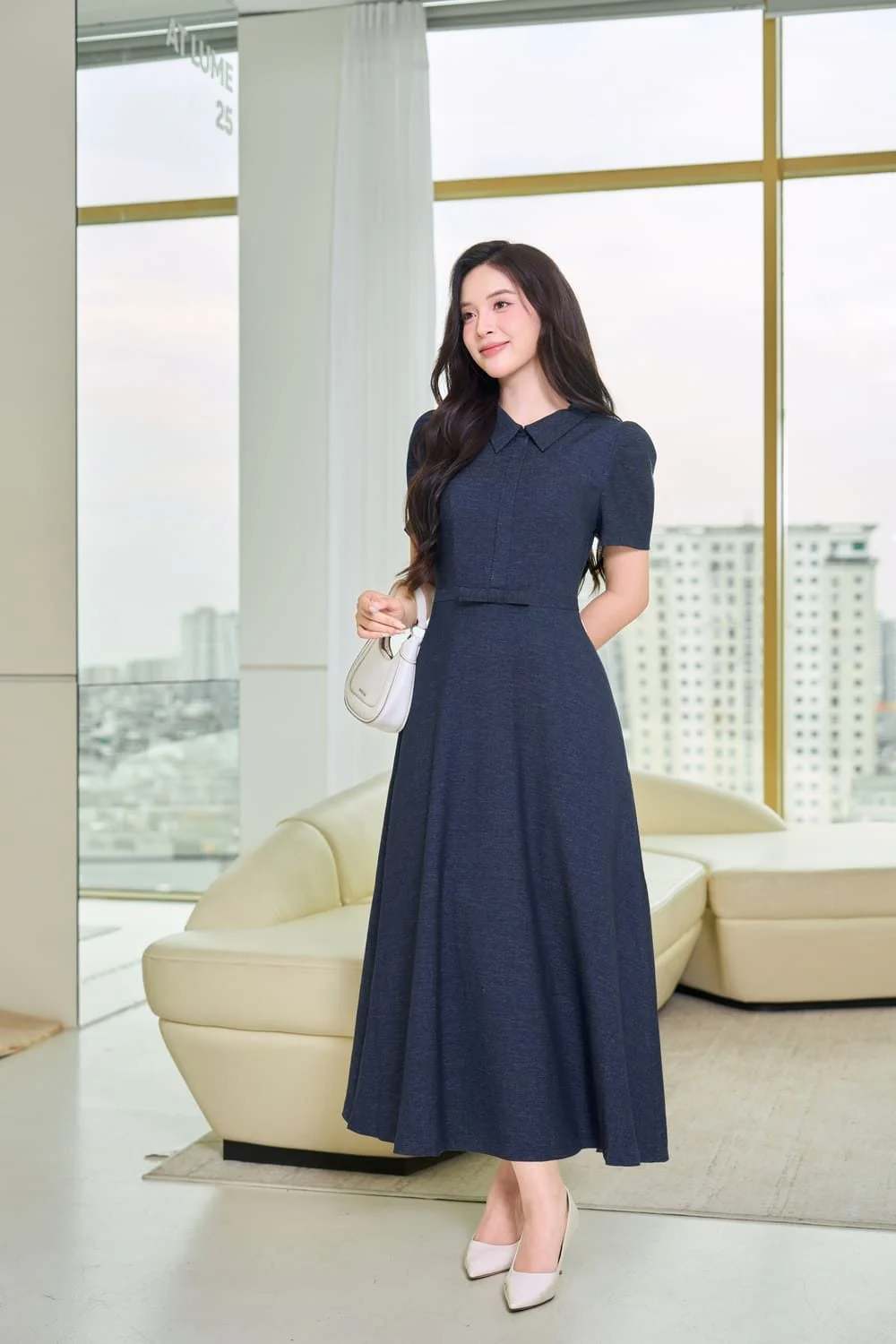 đầm suông chữ A