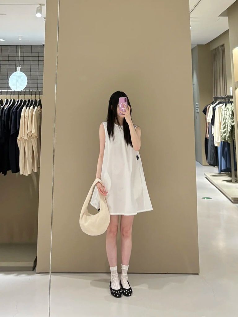 Đầm suông Hàn Quốc