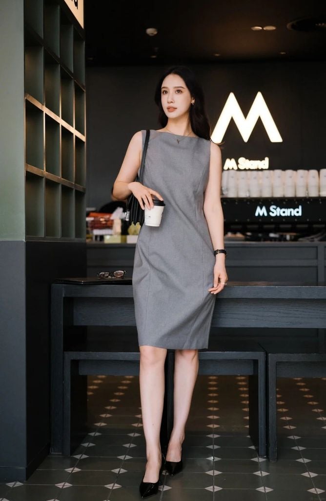 Đầm suông Hàn Quốc
