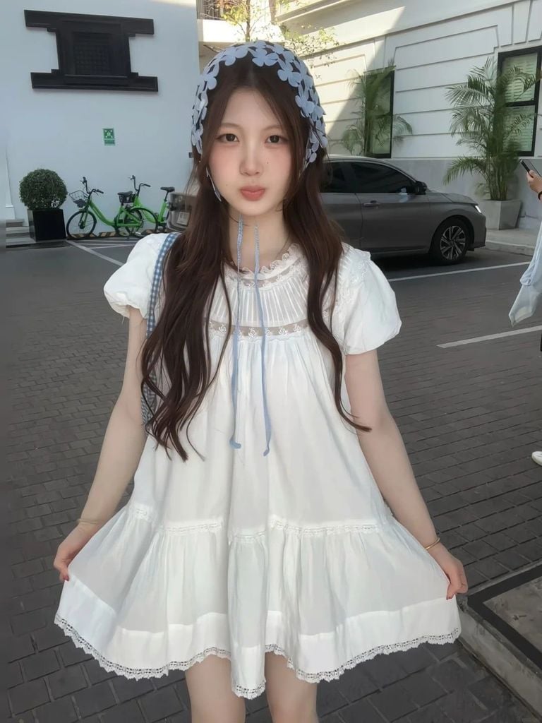 Đầm suông Hàn Quốc