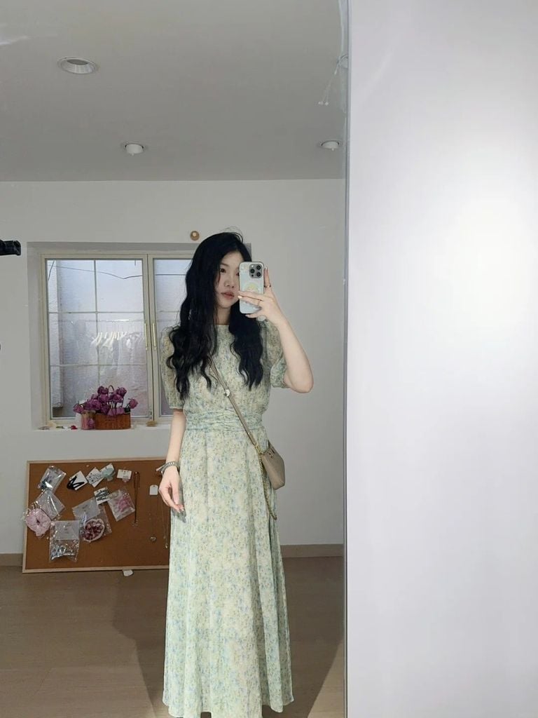 Đầm suông Hàn Quốc