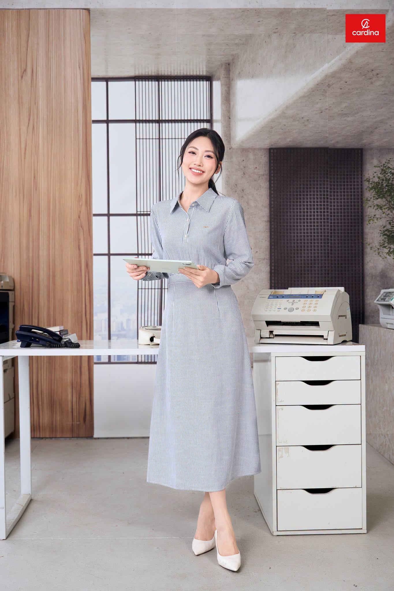 Chọn đầm trung niên cho người mập thế này đảm bảo gầy đi 10 cân
