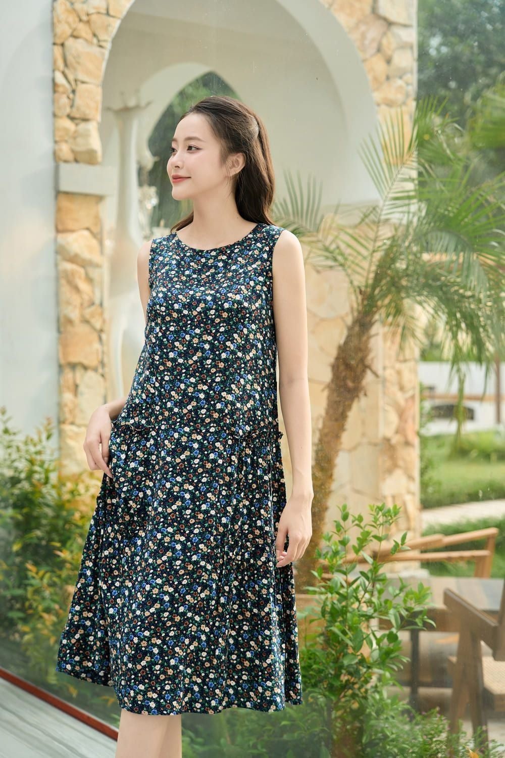 Chọn đầm trung niên cho người mập