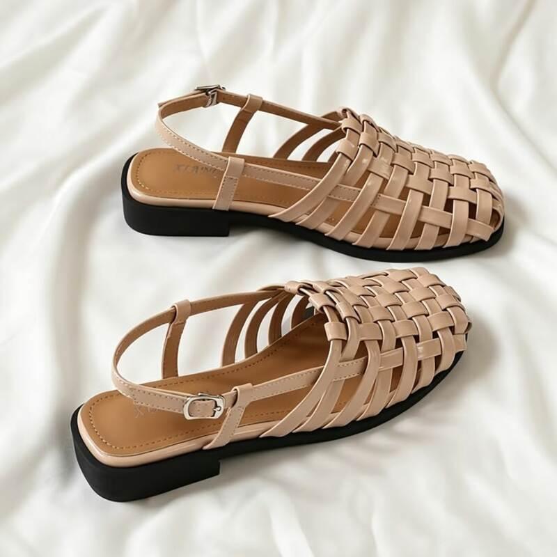 Giày nhựa nữ cao gót