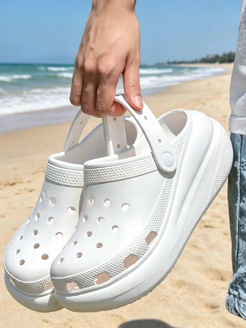 Giày nhựa crocs nữ
