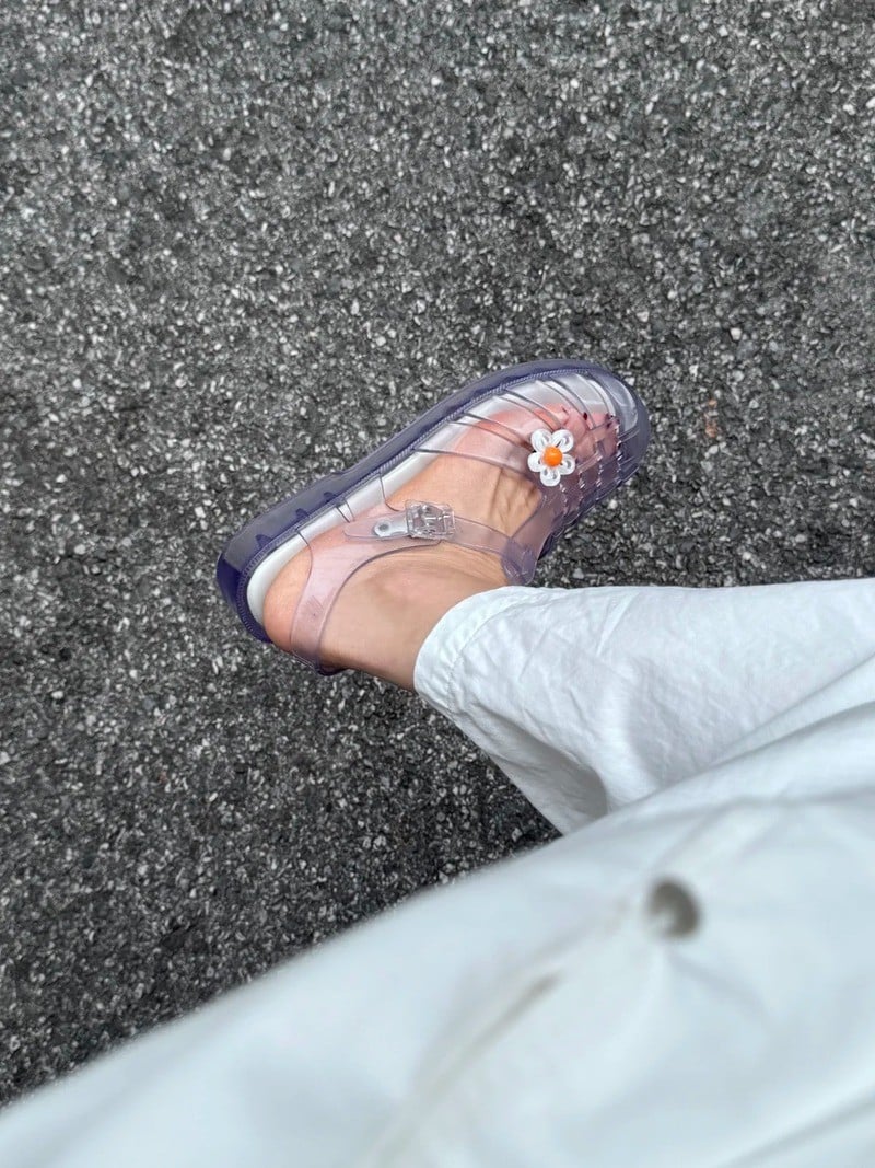 Giày sandal nhựa dẻo nữ