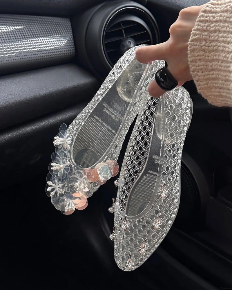 Giày nhựa búp bê nữ