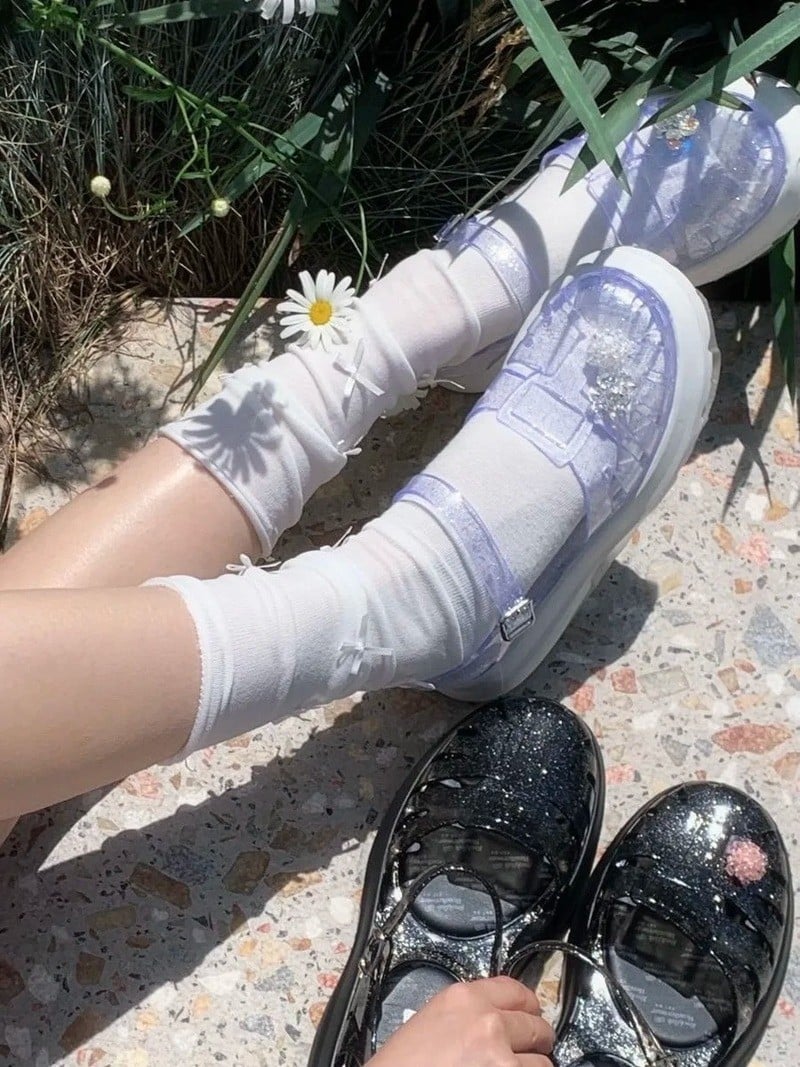 Giày sandal nhựa dẻo nữ