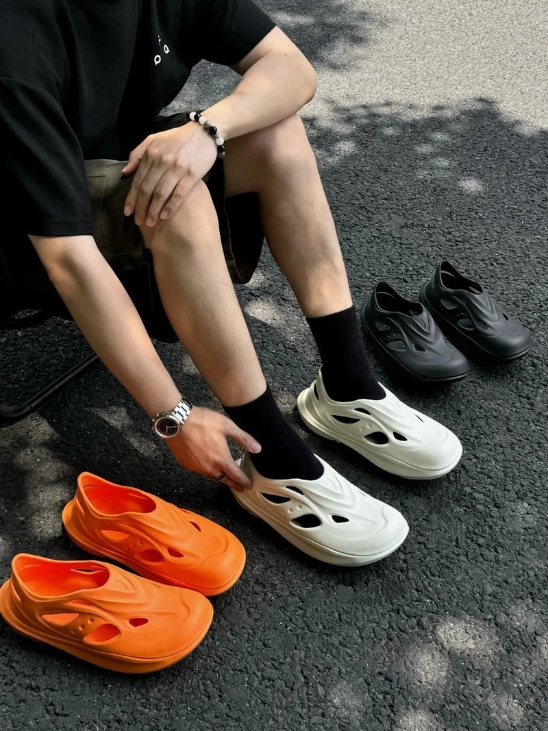 Giày nhựa crocs nữ