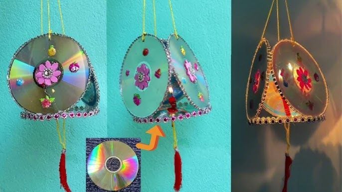 cách làm lồng đèn Trung thu bằng đồ tái chế