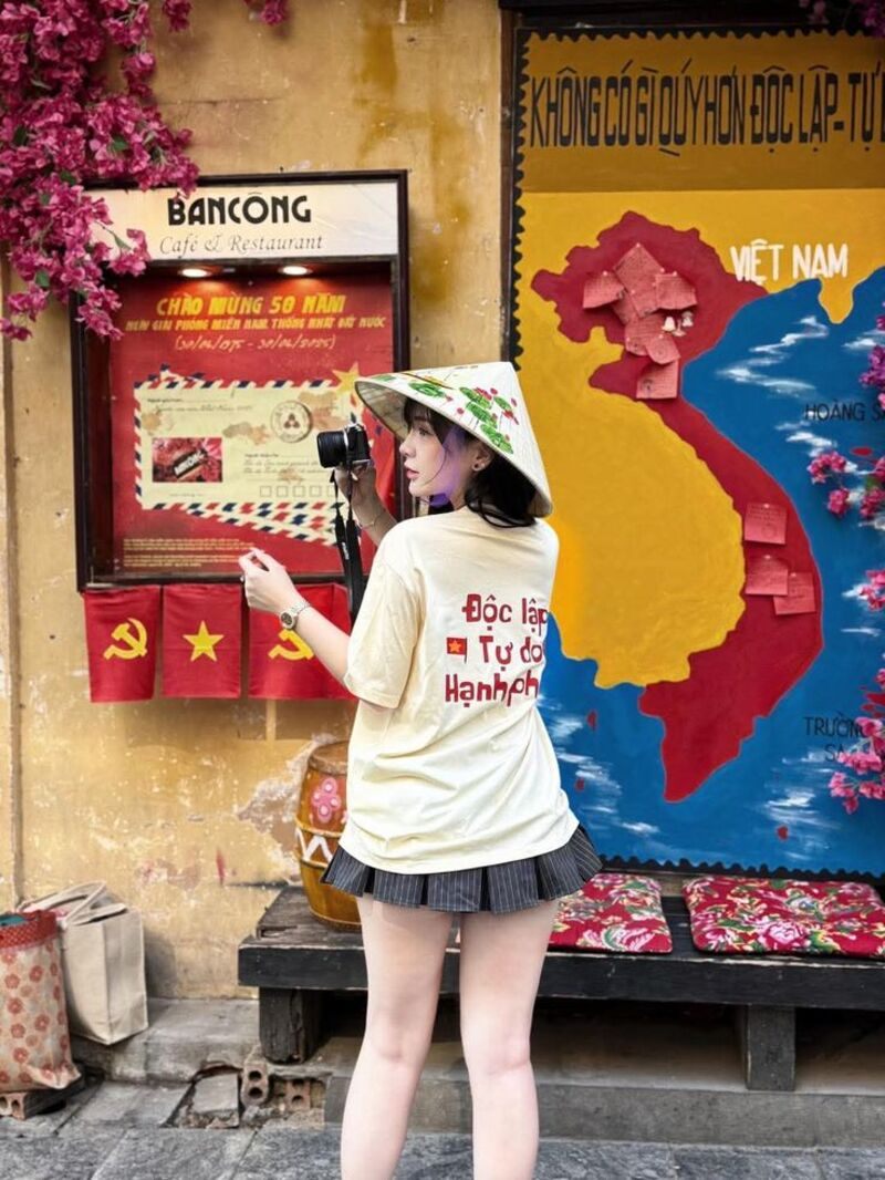 phối đồ đi chơi lễ Quốc Khánh 2/9