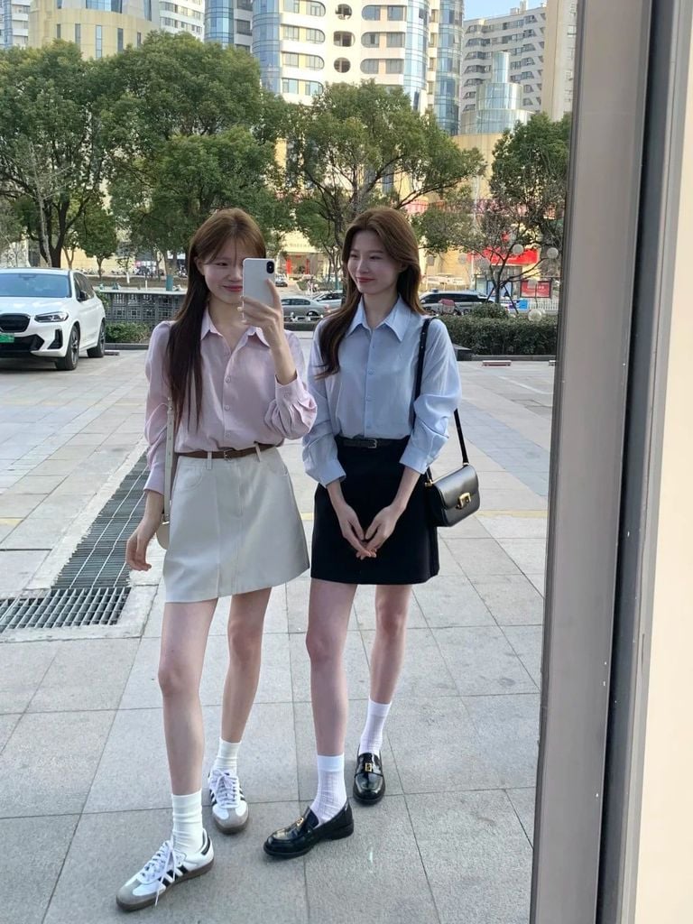 Mặc váy chữ A nên mang giày gì