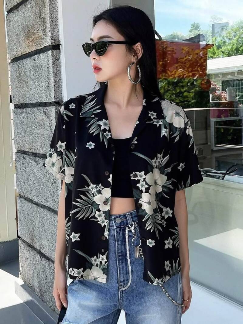 áo sơ mi đi biển