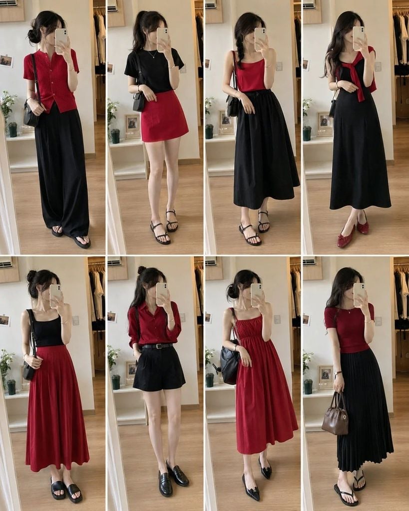 Màu đen phối với màu gì
