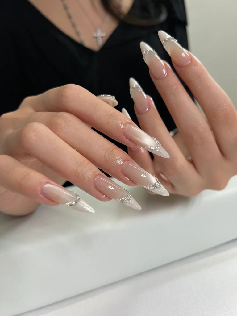 mẫu nail xà cừ đẹp