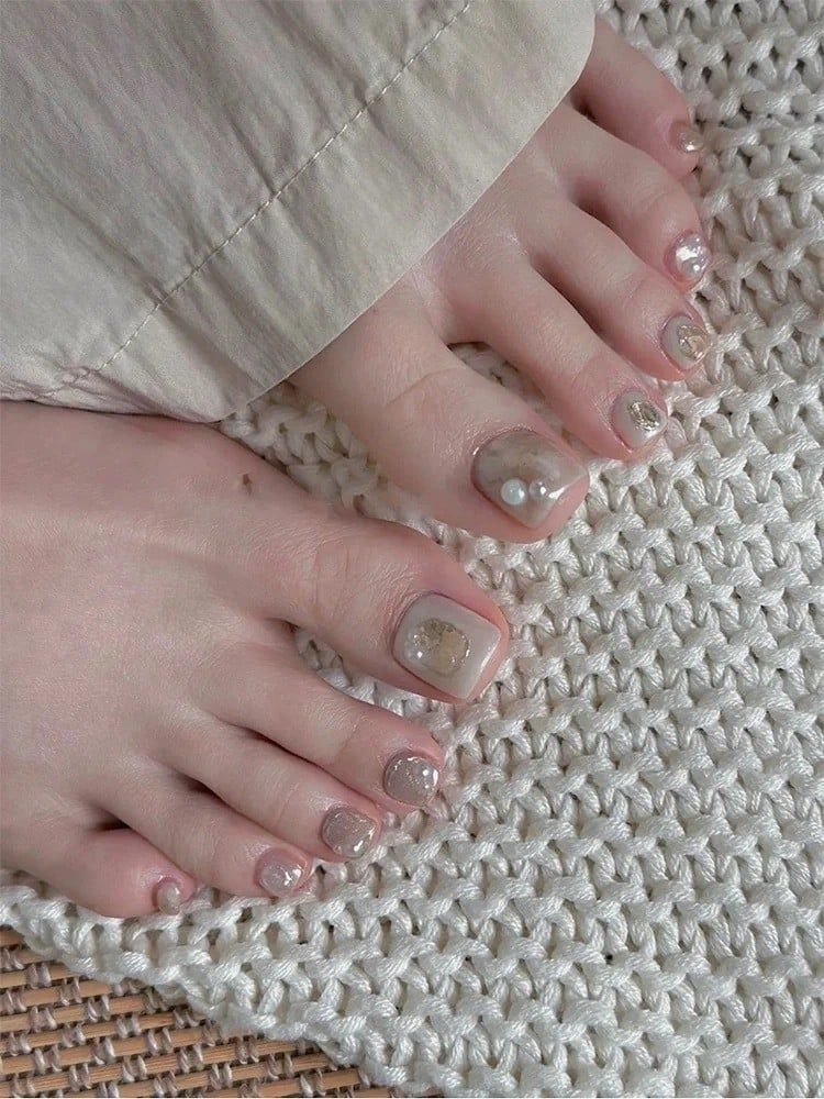 mẫu nail xà cừ đẹp