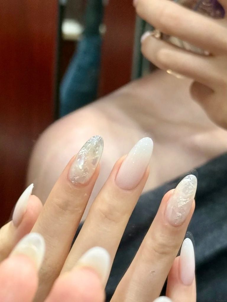 mẫu nail xà cừ đẹp