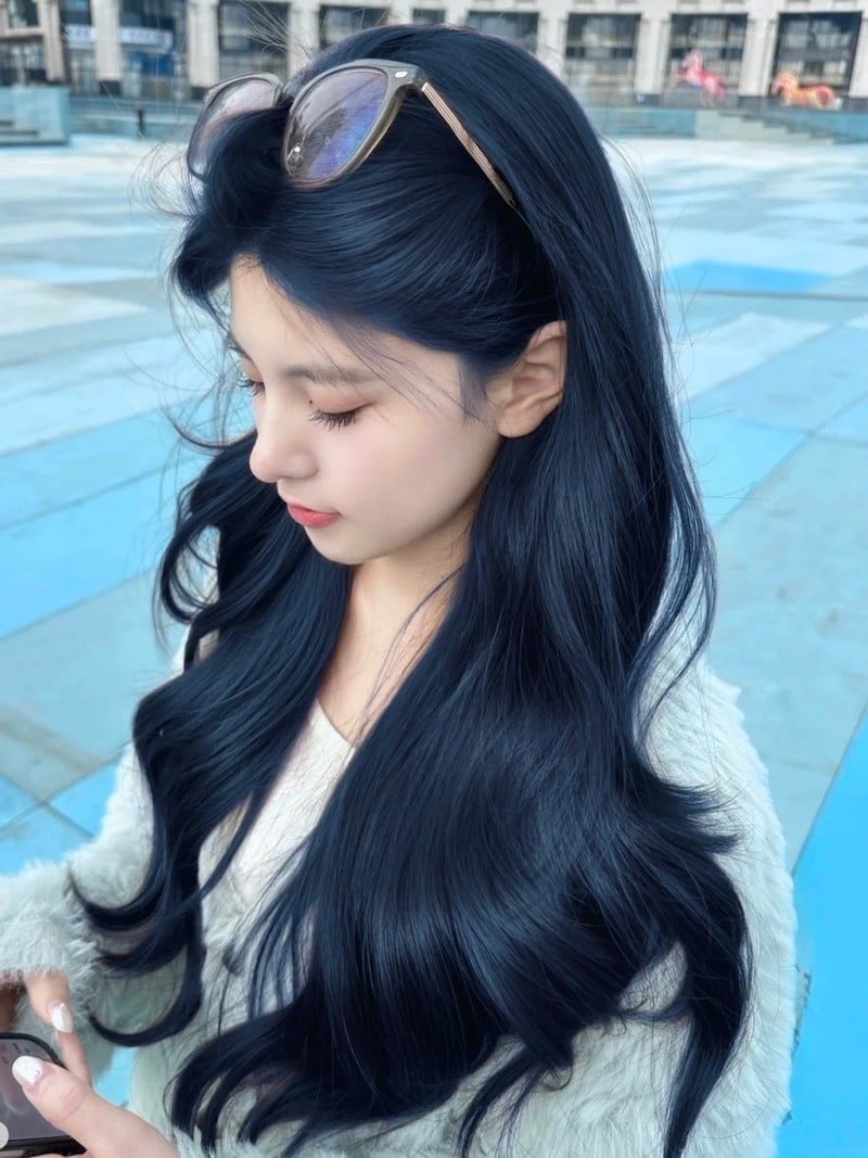 màu tóc cho da ngăm đẹp, tôn da