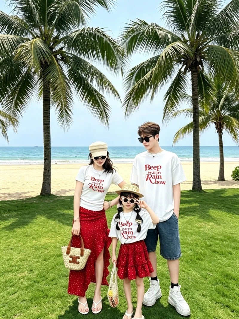 những bộ quần áo đi biển