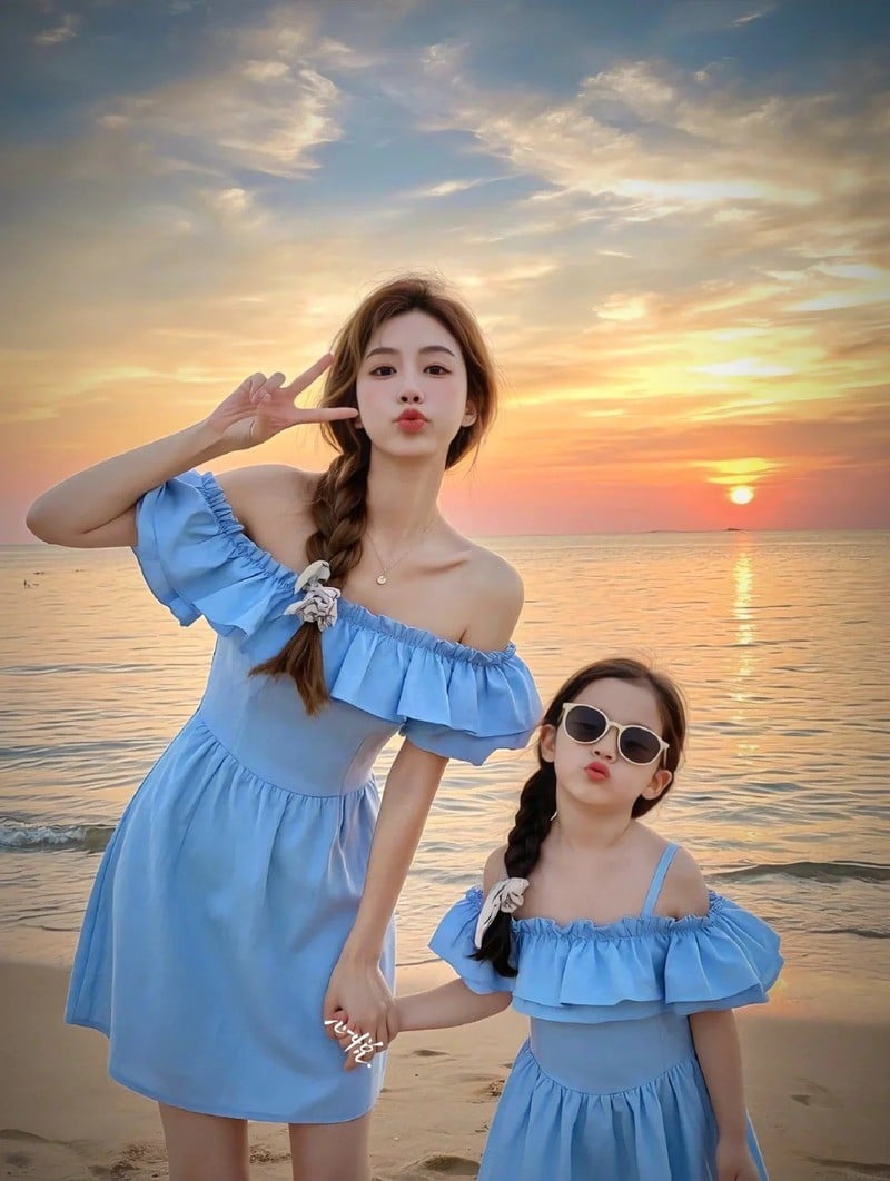 những bộ quần áo đi biển
