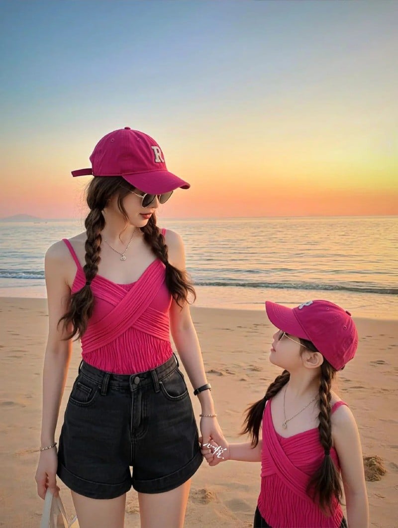 những bộ quần áo đi biển