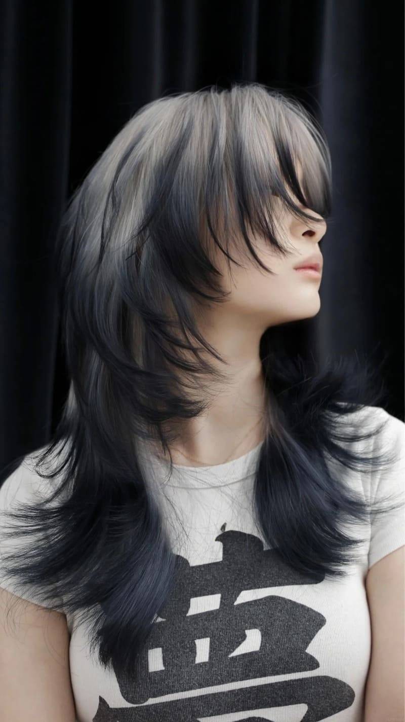 Nhuộm ombre tóc layer