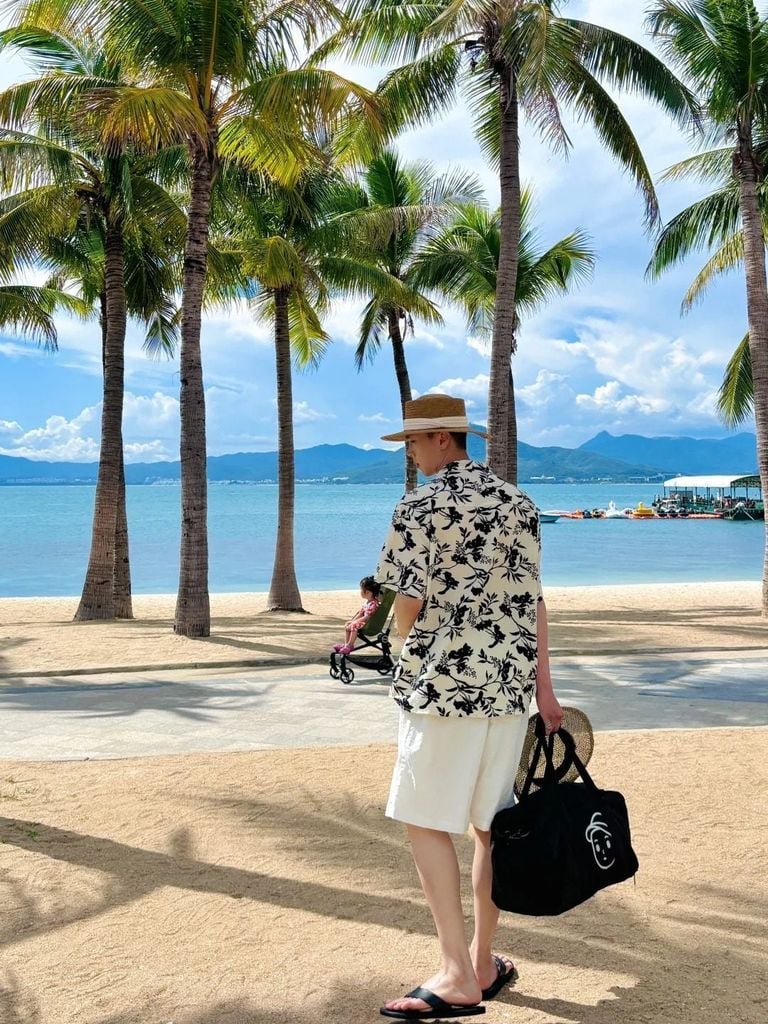 phối đồ đi biển cho nam