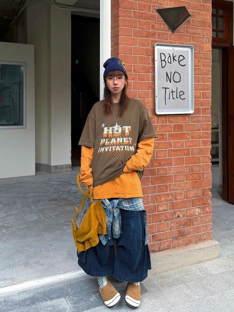 phối đồ streetwear