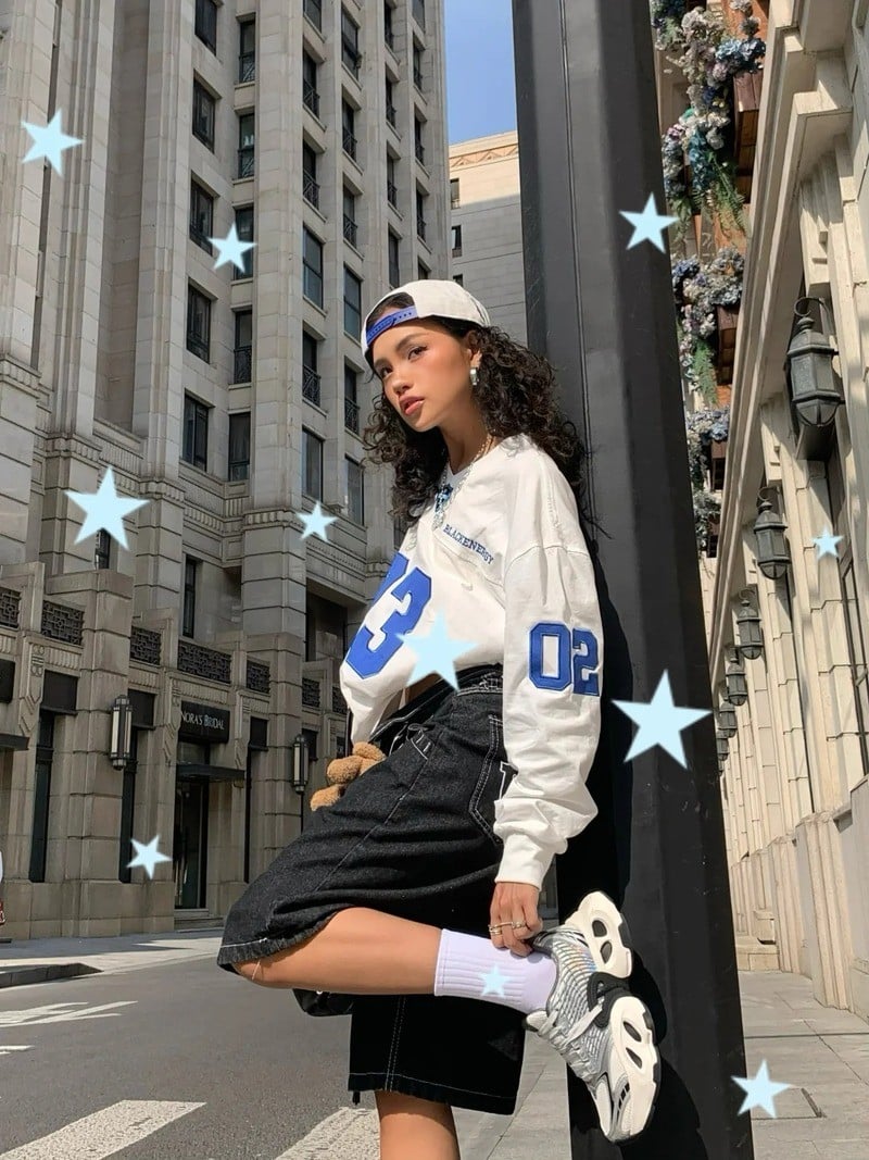phối đồ streetwear