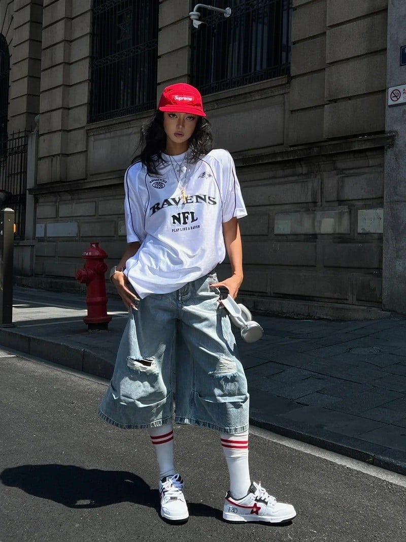 phối đồ streetwear