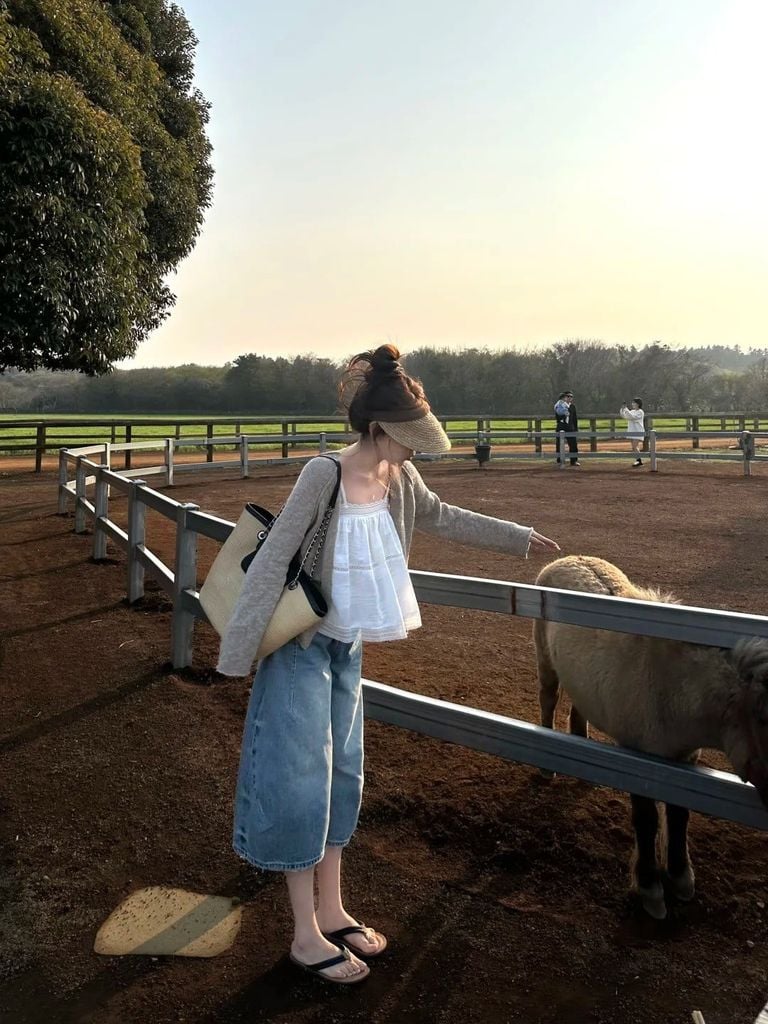 cách phối đồ với quần culottes
