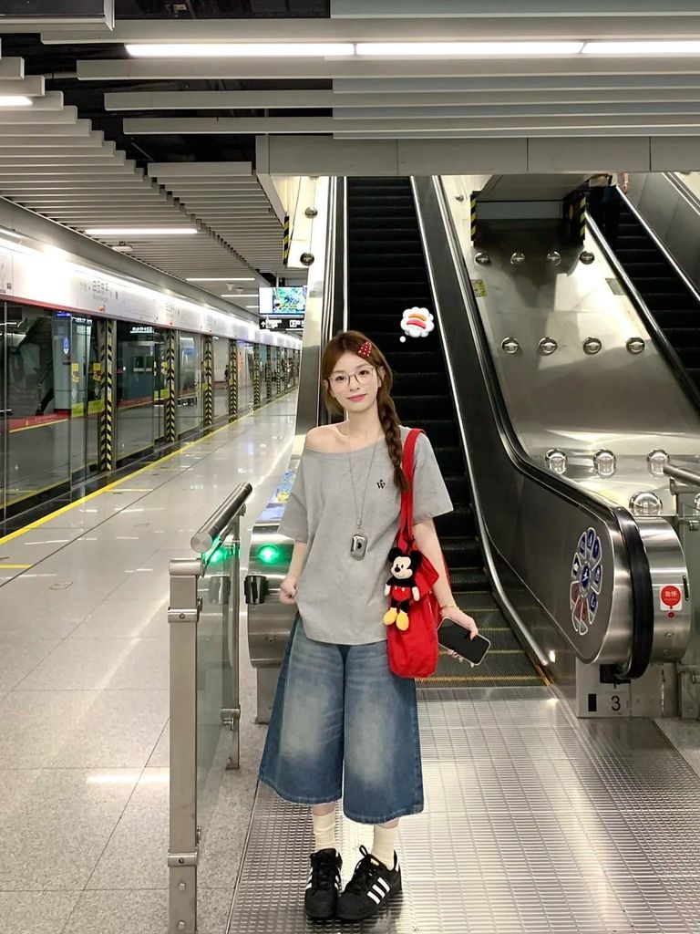cách phối đồ với quần culottes