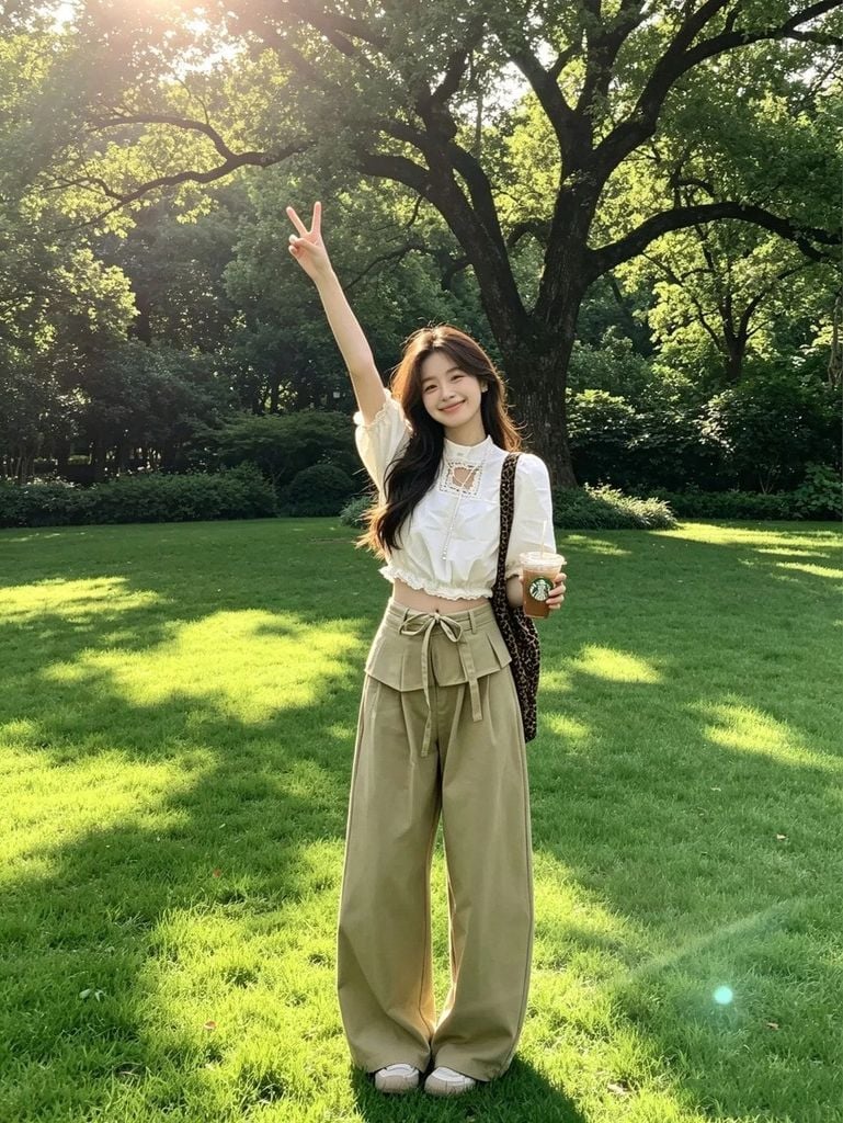 Quần culottes cho người béo