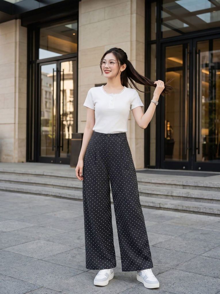 Quần culottes cho người béo
