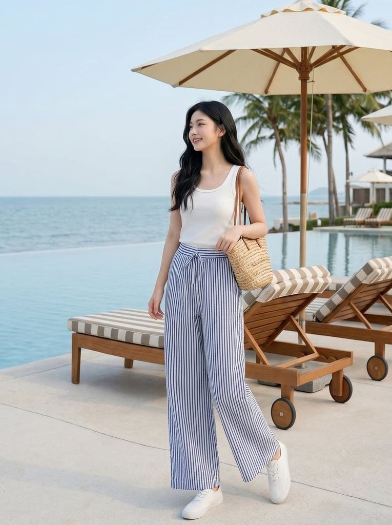 quần culottes cho người thấp