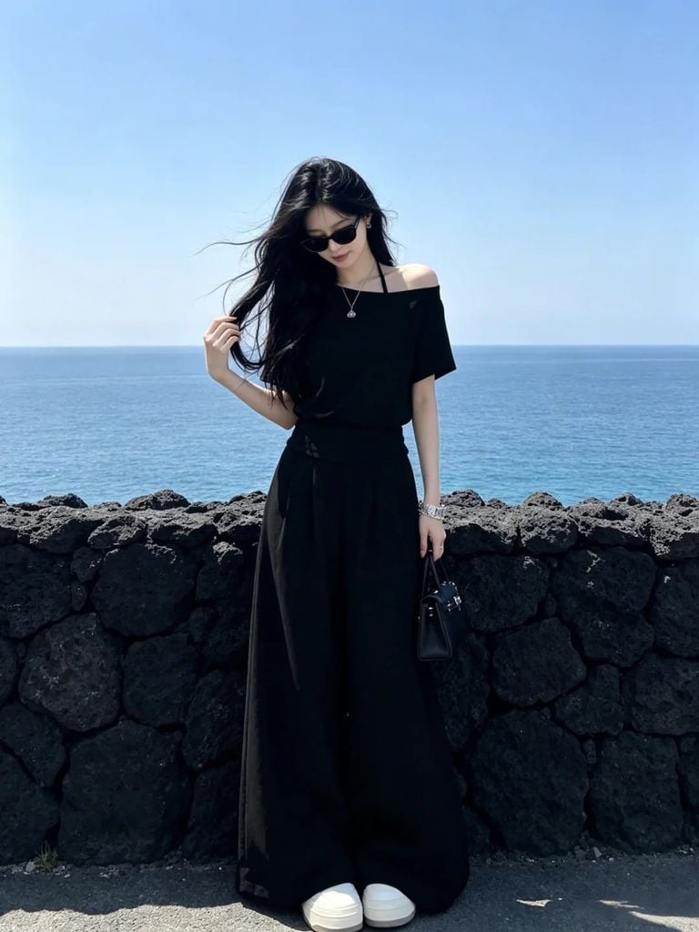 quần culottes cho người thấp