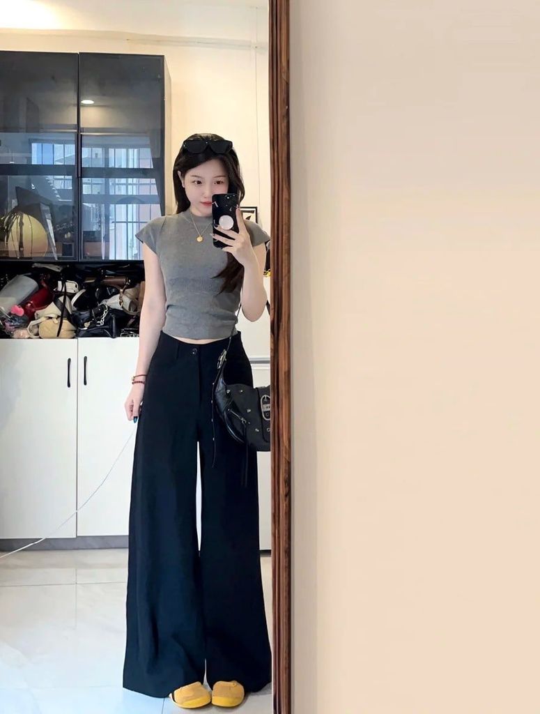 Quần culottes dài