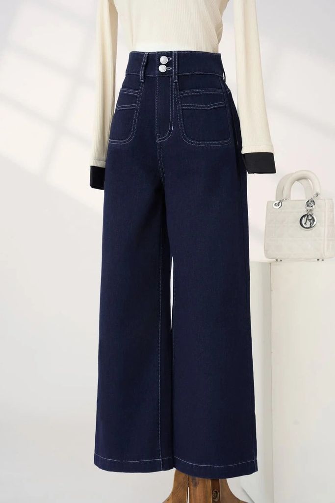 quần culottes jean