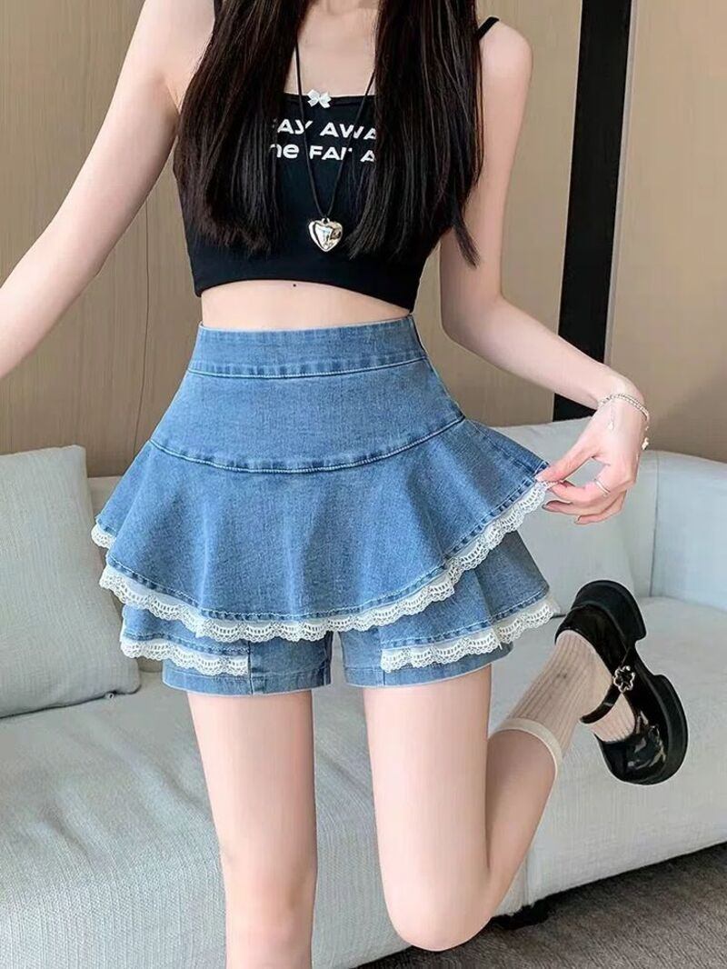 Quần giả váy
