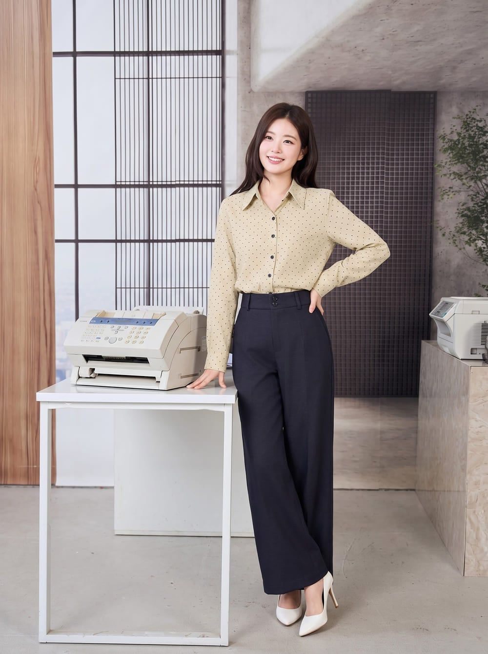 Quần jean đen phối với áo màu gì?