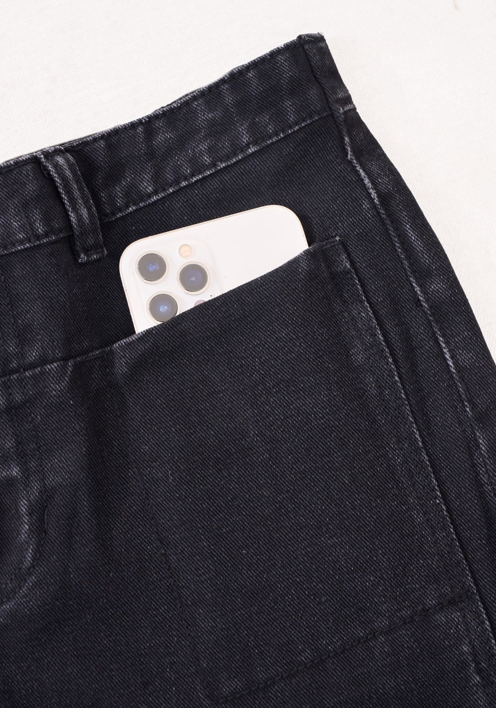 Quần Jean nữ chất Denim dáng ống Barrel sành điệu