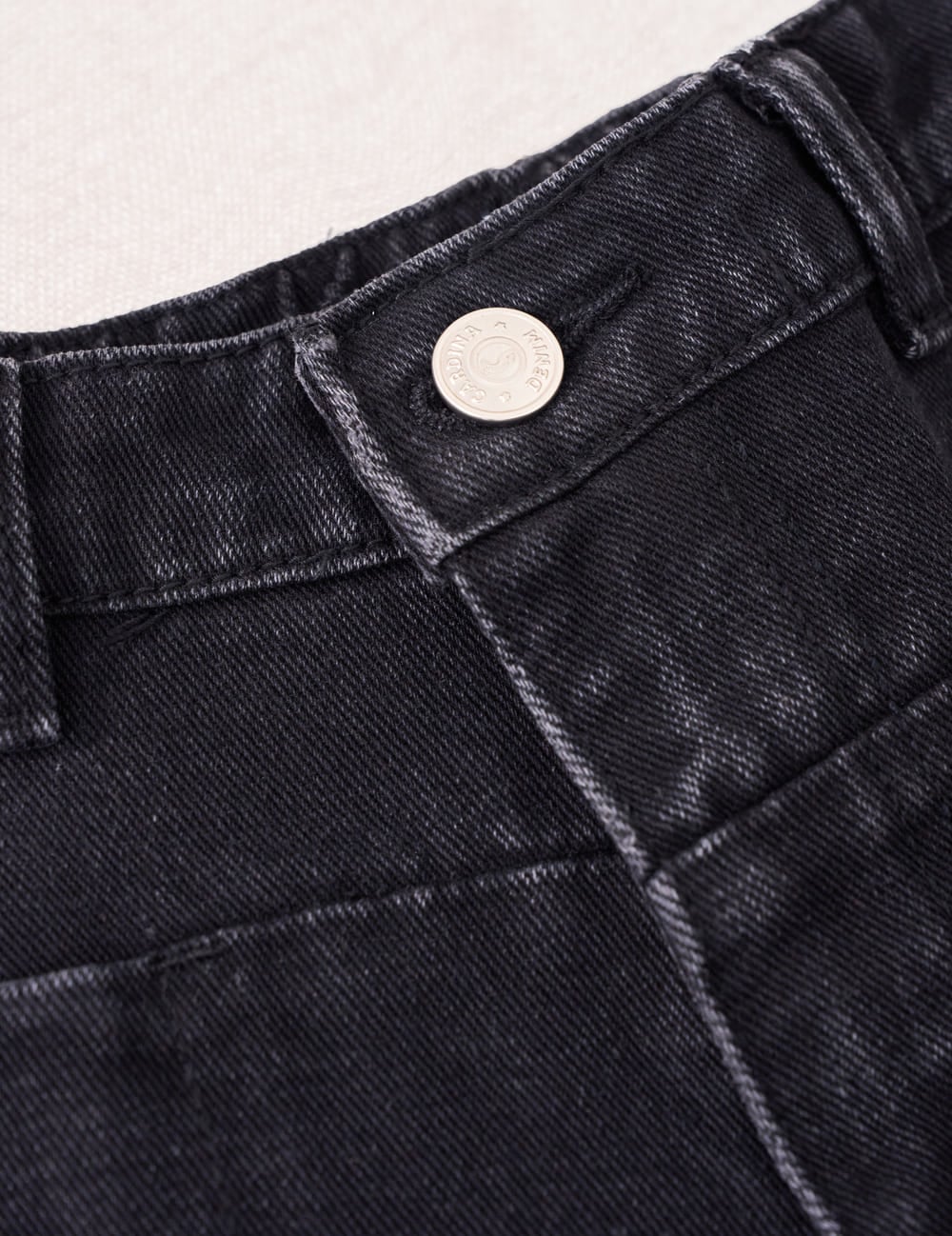 Quần Jean nữ chất Denim dáng ống Barrel sành điệu