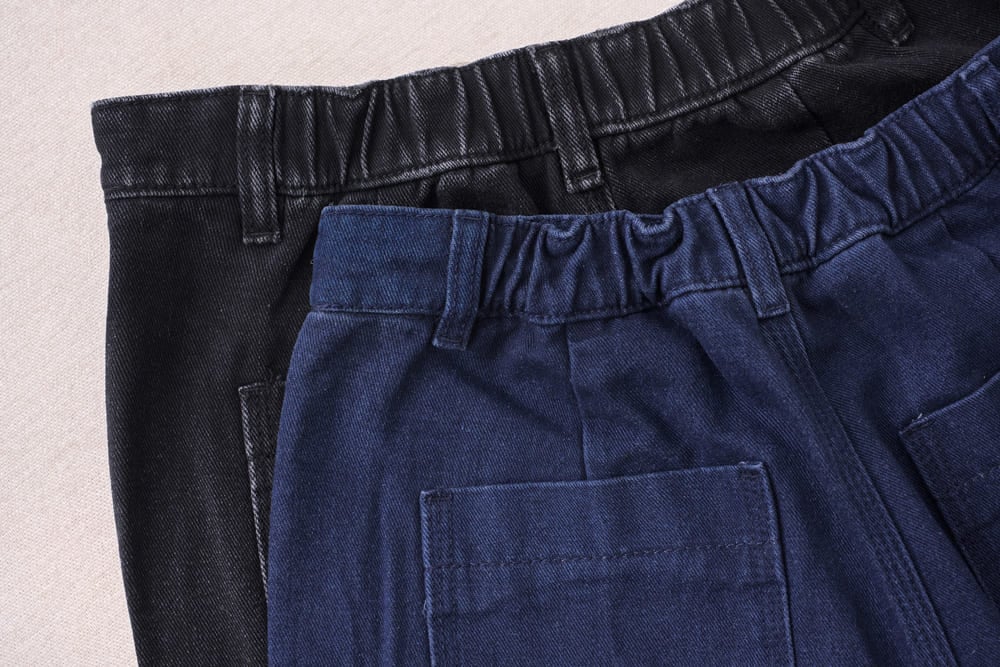 Quần Jean nữ chất Denim dáng ống Barrel sành điệu