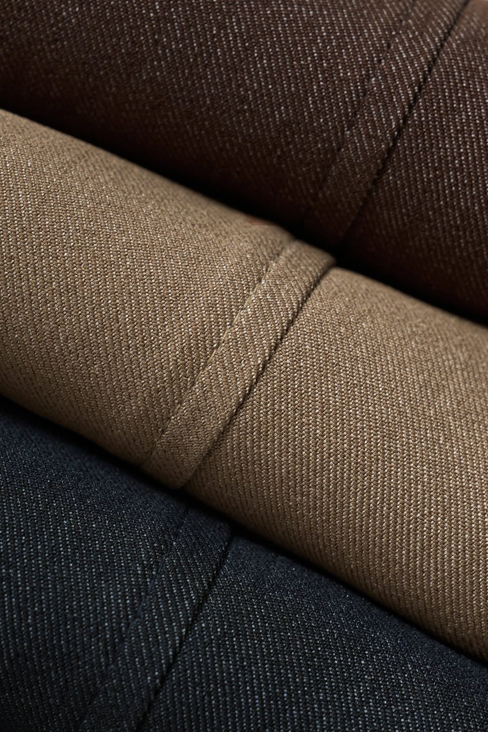 Quần dài dáng suông phối đai