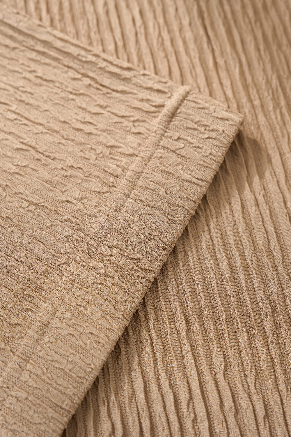 Quần suông thun phối cạp đôi