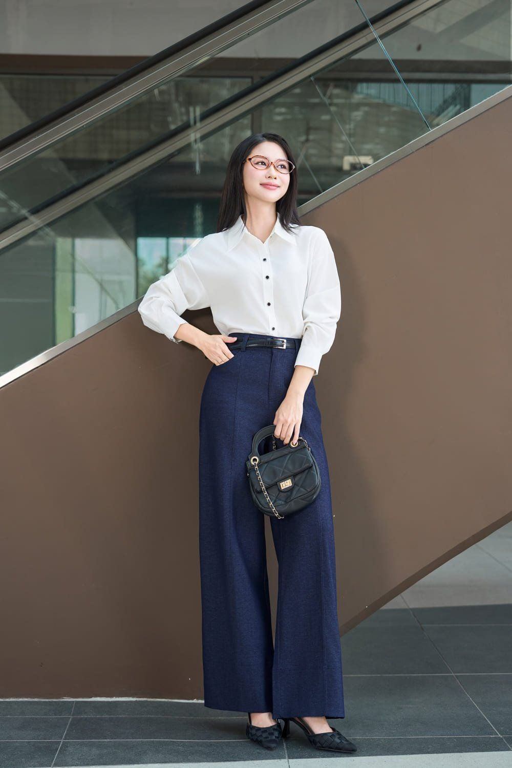 Quần ống suông phù hợp với dáng người nào?
