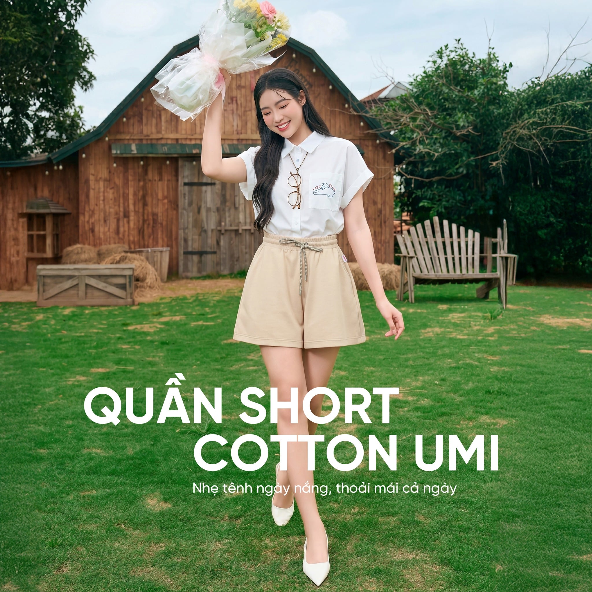 Quần short nữ